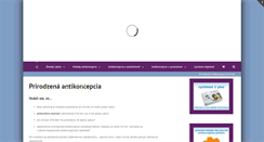 Desktop Screenshot of antikoncepcia-cyclotest.sk